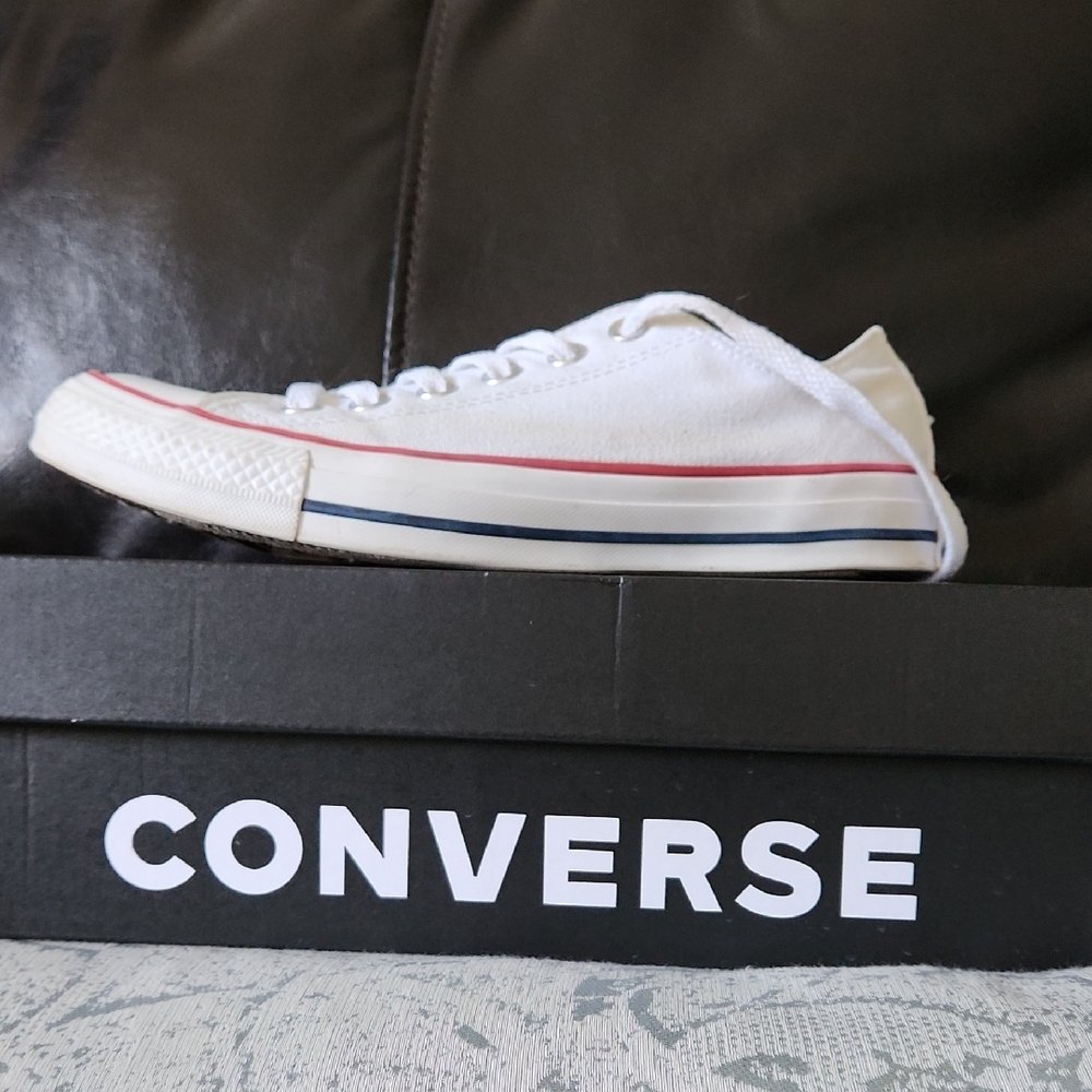 Converse All White Chuck Taylor  All Star Low Tops